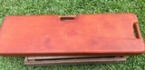 Negrini pigskin leather gun case for O&U Shotgun, up to 32", Beretta Jubilee - 4 of 5
