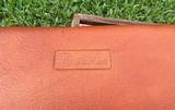 Negrini pigskin leather gun case for O&U Shotgun, up to 32", Beretta Jubilee - 3 of 5