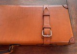 Nizzoli leather gun case for O&U shotgun - 4 of 9