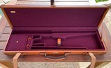 Nizzoli leather gun case for O&U shotgun - 6 of 9