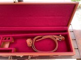 Jeff's Outfitters leather gun case for SxS or O&U Shotgun - 8 of 8