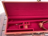 Jeff's Outfitters leather gun case for SxS or O&U Shotgun - 7 of 8