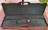 Famars ABS & Leather gun case for O&U shotgun (Negrini) - 4 of 4