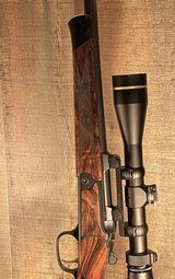 Blaser K95 Attache single shot rifle .257 Weatherby with Leupold VX3 3.5-10x40 scope, as new - 7 of 15