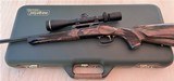 Blaser K95 Attache single shot rifle .257 Weatherby with Leupold VX3 3.5-10x40 scope, as new - 1 of 15