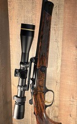 Blaser K95 Attache single shot rifle .257 Weatherby with Leupold VX3 3.5-10x40 scope, as new - 9 of 15