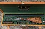 English Oak & Leather gun case Holland & Holland label with Accessories - Incredible - 11 of 11