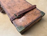 English leather gun case vintage 26