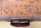 English leather gun case vintage 26