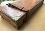 English leather gun case vintage 26