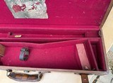 English leather gun case vintage 26