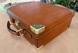 Oak & Leather cartridge case fits 200 shells Purdey label - 3 of 7