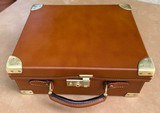 Oak & Leather cartridge case fits 200 shells Purdey label - 1 of 7