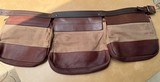 Mission Mercantile canvas & leather bird bag trio, unused - 5 of 6