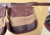 Mission Mercantile canvas & leather bird bag trio, unused - 4 of 6