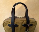 Filson grip case (pistol case) tin cloth with bridle leather new - 3 of 6