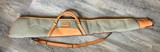 Orvis canvas & leather full-length gun case 50