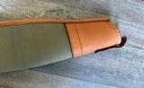 Orvis canvas & leather full-length gun case 50