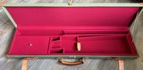 Nizzoli canvas & leather gun case 32