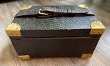 Leather Cartridge Case Custom made Crocodile Leather - 5 of 8