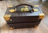 Leather Cartridge Case Custom made Crocodile Leather - 6 of 8