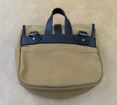 Filson Small field bag heavy canvas & leather mint condition - Image 2 of 4