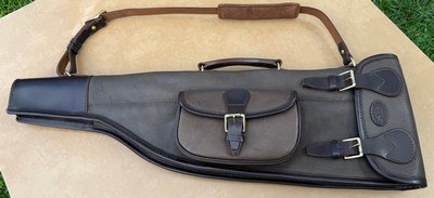 Roosevelt & Drake (Lewis Drake) Leg-o-Mutton gun case - Image 1 of 5