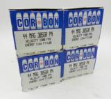 Lot of 4 Boxes of Corbon .44 Magnum 350 grain PN: 80 Rounds Total - 1 of 1