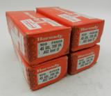 Lot of 4 New Boxes of Hornady .45 cal 200 grain .452 Lead CT: 400 Pieces Total
- 1 of 1