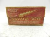 Collectible Ammo: Box of Savage .300 cal Cartridges - 5 of 11