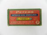 Collectible Ammo: Box of Peters .32 Winchester (.32-20) Cartridges. - 2 of 10