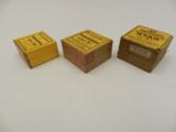 Collectible Ammo: Lot of 3 Boxes of Vintage French 9mm & 7.65mm Cartridges
- 3 of 9
