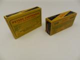 Collectible Ammo: Lot of 8 Empty Winchester-Western & Peters Pistol/Rifle Boxes. - 13 of 14