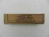 Collectible Ammo: Lot of 2 Boxes of Winchester/Western .45 caliber Pistol Ball Cartridges - 2 of 15