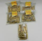 Lot of 5 Bags of Remington 7mm Weatherby Magnum Unprimed Brass: Approx. 95 Pieces - 1 of 4