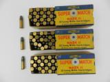 Collectible Ammo: Lot of 3 Boxes of Western Super Match Mark II .22 Long Rifle Cartridges - 5 of 6