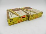 Lot of 2 Boxes of Weatherby .240 Weatherby Magnum 86 grain: 40 Rounds - 1 of 3