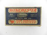 Collectible Ammo: Box of Winchester .45 Auto Rim Cartridges - 6 of 9