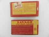 Collectible Ammo: Lot of 2 Boxes of Savage .250-3000 Savage 100 gr Cartridges - 10 of 10