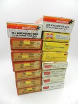 Lot of 15 Boxes of 264 Winchester Magnum Primed/Unprimed Brass: Approx. 300 Pieces - 1 of 9