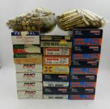 Lot of 20 Boxes/Bags of 270 Winchester Fired Brass: Approx. 575 Pieces - 1 of 4