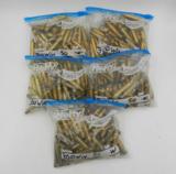 Lot of 5 Bags of 300 Winchester Magnum Fired Brass: Approx. 150 Pieces - 1 of 3