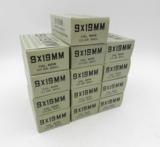 Lot of 13 Boxes of 9x19mm 124 grain: 650 Rounds - 1 of 3