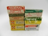 Lot of 7 Boxes of 35 Remington Cartridges: 127 Pieces - 1 of 9
