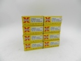 Lot of 8 Boxes of Winchester Super-X 250 Savage 100 grain Cartridges: 160 Rounds - 1 of 2
