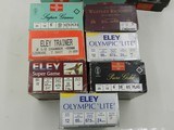 Lot of 13 Boxes of Gamebore, Eley, and Westley Richards 2-1/2