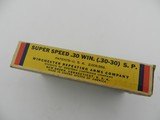 Collectible Ammo: Winchester Super Speed .30 Win (.30-30) 170 grain Soft Point Catalog No. K3002C - 7 of 11