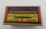 Collectible Ammo: Winchester .25-20 86 grain Lead Bullet, Catalog No. K2506T - 1 of 8