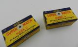 Collectible Ammo:
Two boxes of Western Super-Match Mark II .22 Long Rifle, Catalog No. K1267R - 2 of 10