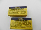 Collectible Ammo:
Two boxes of Western Super-Match Mark II .22 Long Rifle, Catalog No. K1267R - 6 of 10